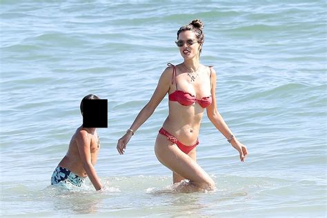 Bikini Clad Alessandra Ambrosio Looks Perfect Without Even Trying Hard