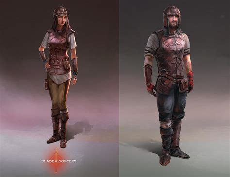 New Character Concepts For The T2 Warrior With Leather Armour R Bladeandsorcery