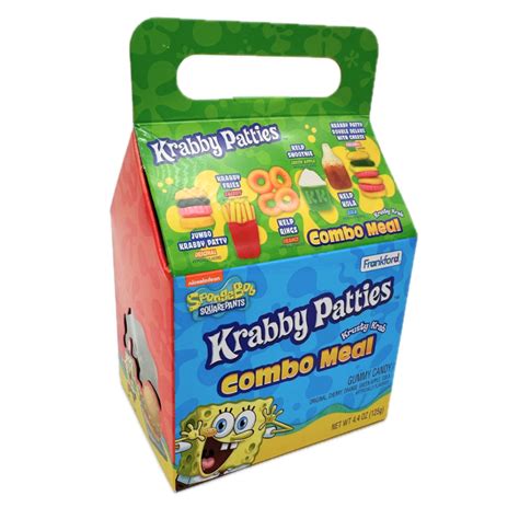 Frankford SpongeBob SquarePants Krabby Patties Combo Meal 4.4oz - 24ct ...