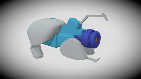 Mini Portal Gun - Download Free 3D model by 4DigitalARTS (@boardreklam ...