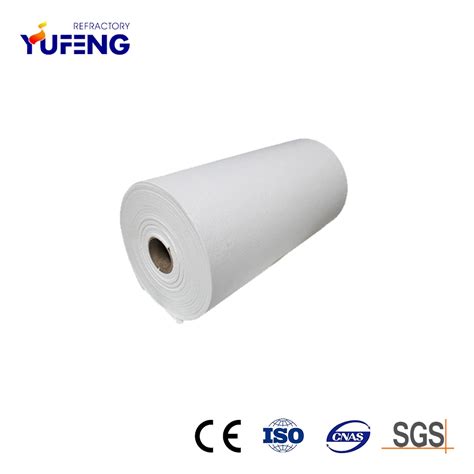 Low Thermal Conductivity Insulation Ceramic Fiber Paper For Refractory Sealing Application