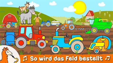 Traktor Lied F R Kinder Traktoren Im Einsatz Kindervideo Mit