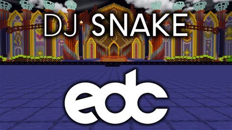 DJ Snake EDC Las Vegas Minecraft Edition 2024 KineticFIELD FAN MADE