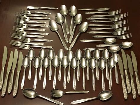 Vintage Oneida Roseanne Stainless Flatware Elegant Rose Design