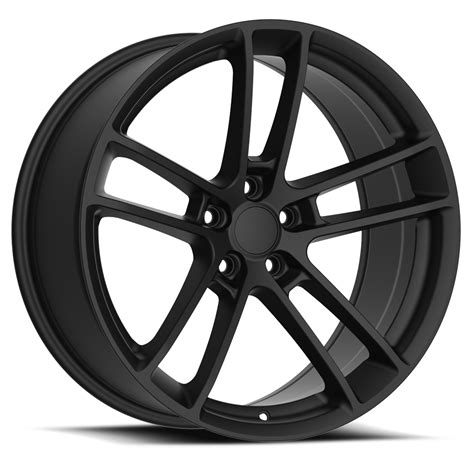 Replica Alloys Hellcat Widebody 2 MB Rims Wheels Matte Black 20