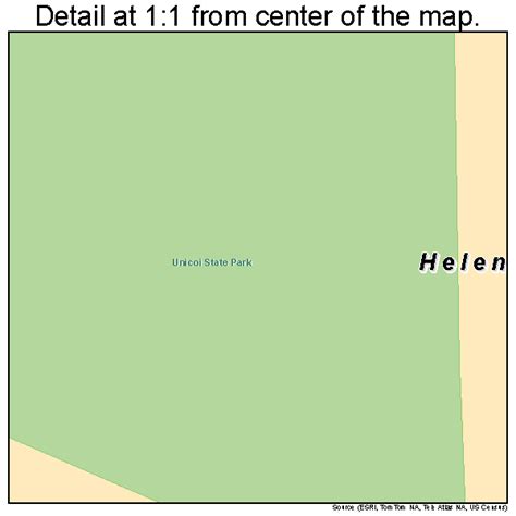 Helen Georgia Street Map 1337788