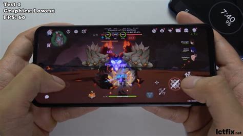 Vivo Y28 Genshin Impact Gaming Test Helio G85 90Hz Display ICTfix