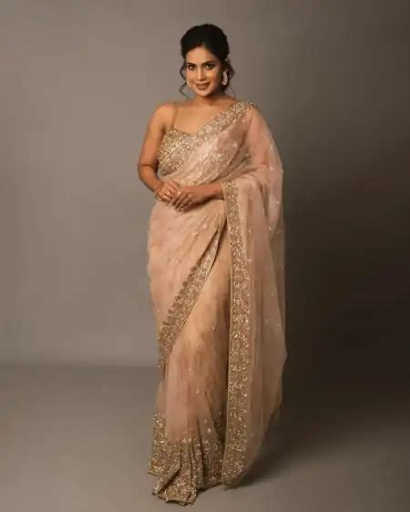 Samyuktha Karthik Hot Navel Pics And Photo In Lehnga