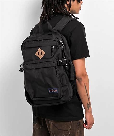 Jansport Main Campus Black Backpack