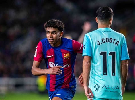 Hasil Barcelona Vs Real Mallorca Di Liga Spanyol 2023 2024 Lamine