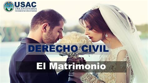 DERECHO CIVIL 08 EL MATRIMONIO RÉGIMEN ECONÓMICO YouTube