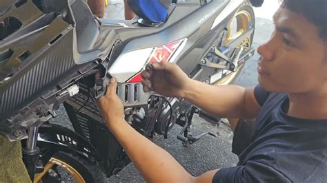 Yamaha Sniper 155 Paano Mag Install Ng Fairings Step By Step Youtube