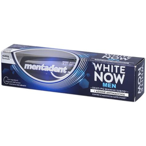 MENTADENT White Now Men 75 Ml Redcare