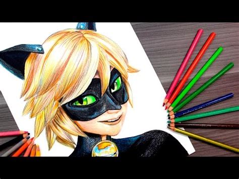 Como Dibujar A Cat Noir De Ladybug A Todo Color