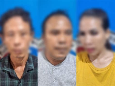 Lagi Asik Pesta Sabu Dua Pria Dan Satu Wanita Ditangkap Sat Res