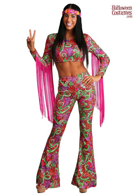 Womens World Peace Hippie Costume S Costumes Women