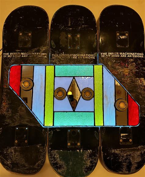 Stain Glass Skateboards Rskateboarding