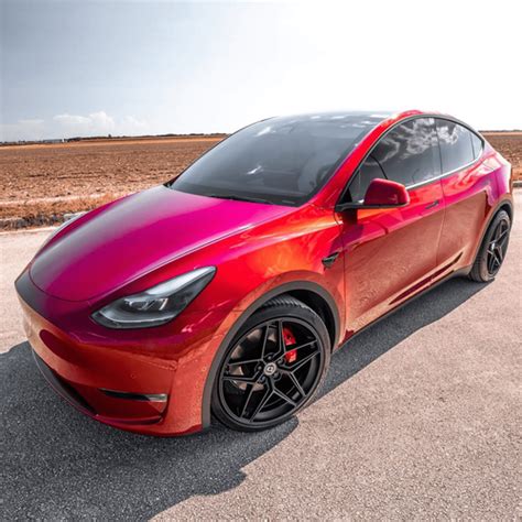 Tesla Model Y Hre Flow Form Ff Tarmac