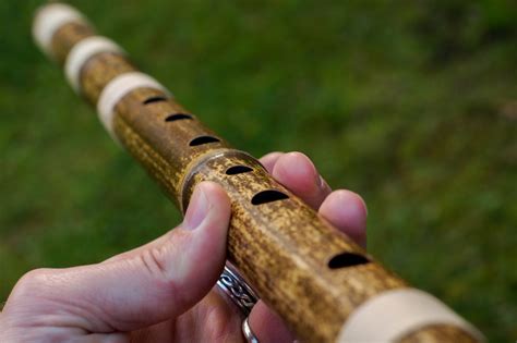 Bamboo Bansuri Flute Dark Abedabun Flutes