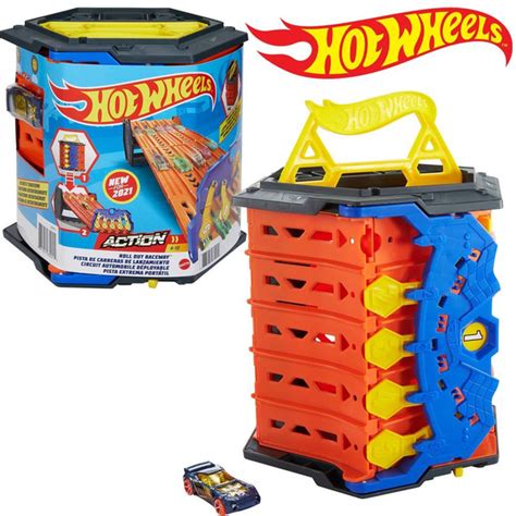 Игровой трек Mattel Hot Wheels Экшн Портативный автотрек GYX купить на OZON по низкой цене