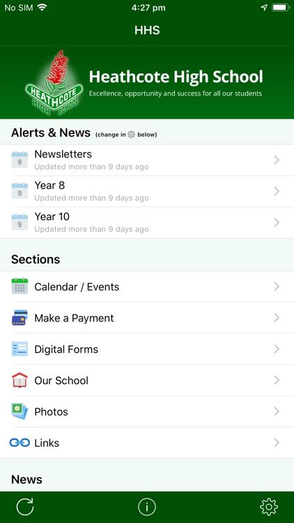 Heathcote High School - Enews by The Enews Experts