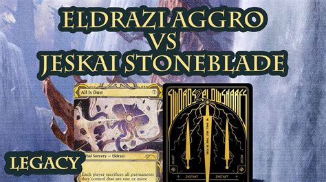 Eldrazi Aggro Vs Jeskai Stoneblade MTG Legacy YouTube