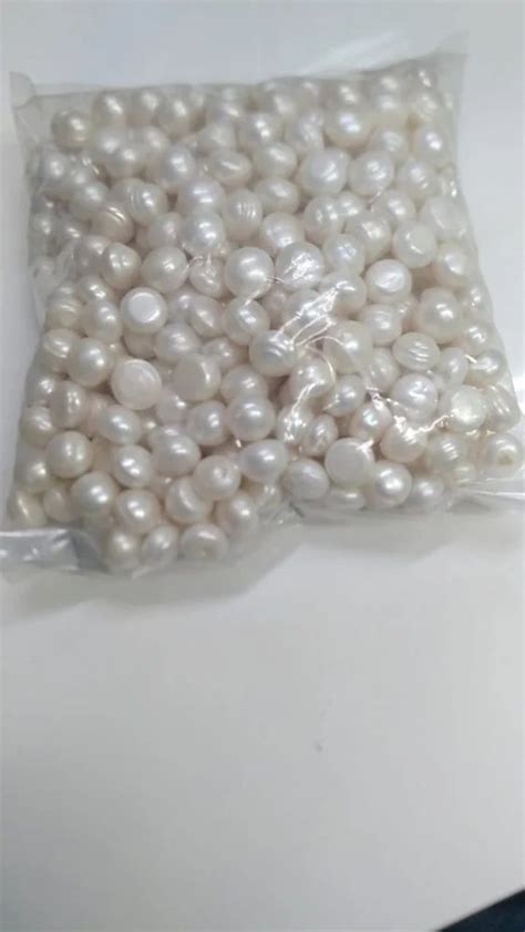 Naturalpearl Creamish White Fresh Water Pearl 1 Kg 4 6 In Per Piece