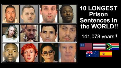 Longest Prison Sentences In The World 141 078 Years True Crime