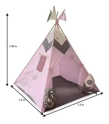 Teepee De Tela Kaqoo Niños Niñas