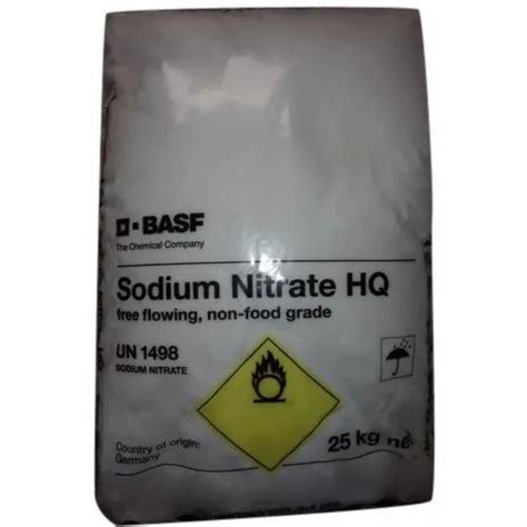 Basf Sodium Nitrate Powder At Rs Kg In Mumbai Id