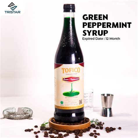 Jual Best Product Sirup Premium Rasa Green Peppermint Tofico Syrup