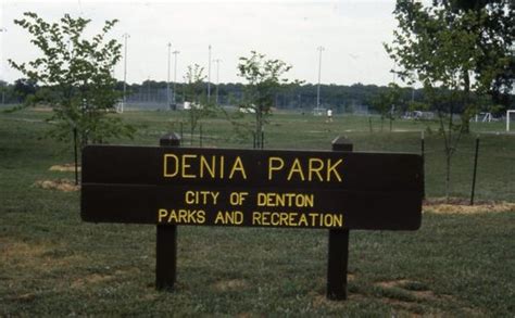 Denia Park Denton S Parks The History Behind The Names Denton