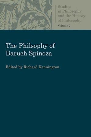 The Philosophy of Baruch Spinoza - CUAPress