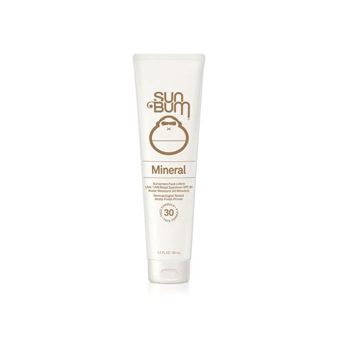 Sun Bum Mineral Sunscreen Face Lotion Spf 30