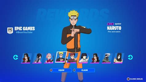 Naruto Skins Return Release Date In Fortnite Item Shop 2023 Youtube