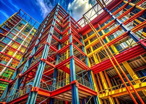 Urban Development Project a Constructivist Buildings Steel Framework Revealed from a Unique ...