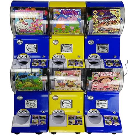 Coin-operated Double Toy Capsule Vending Machine