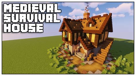 Minecraft Houses Survival Minecraft Medieval Survival House Tutorial | Images and Photos finder