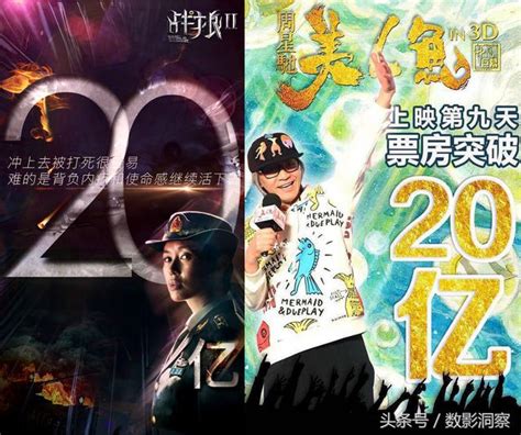 《戰狼2》無懼「鮮肉」飈過20億，超《美人魚》創最快速度，星爺34億記錄將作古？ 每日頭條