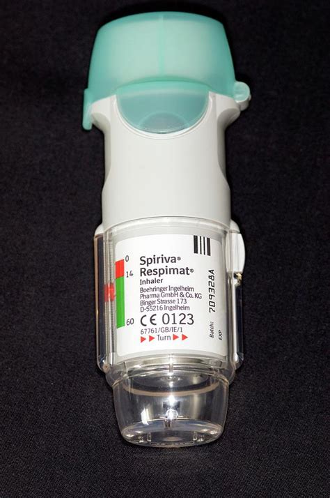 Spiriva Inhaler For Copd Photograph By Dr P Marazzi Science Photo Library