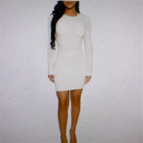 Naked Wardrobe Dresses Naked Wardrobe Got U In A Bind Long Sleeve