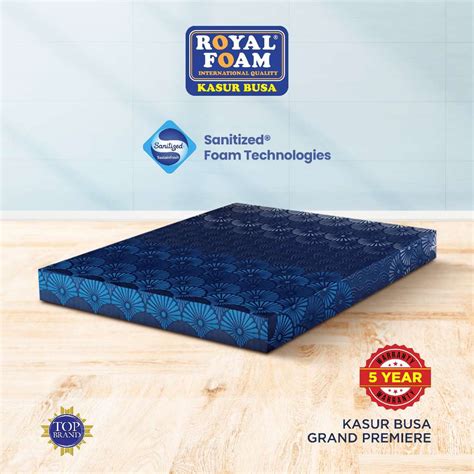 Jual Kasur Busa Royal Foam Grand Premiere Knitted Double Size Seluruh