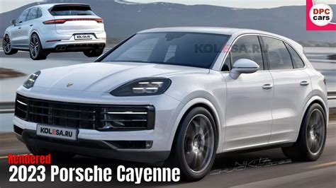 New 2023 Porsche Cayenne Rendered YouTube