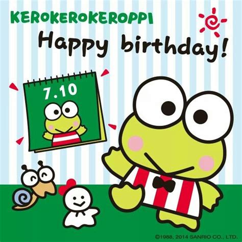 Keroppi Keroppi Wallpaper Favorite Cartoon Character Hello Kitty