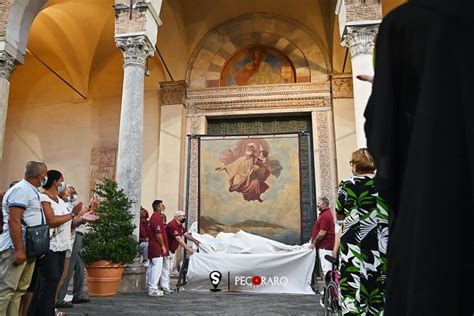 Il Dipinto San Matteo E L Angelo Di Trapanese In Dono Al Diocesano