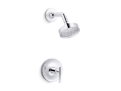 K Ts G Cp Purist Rite Temp Shower Trim Kit With Lever Handle