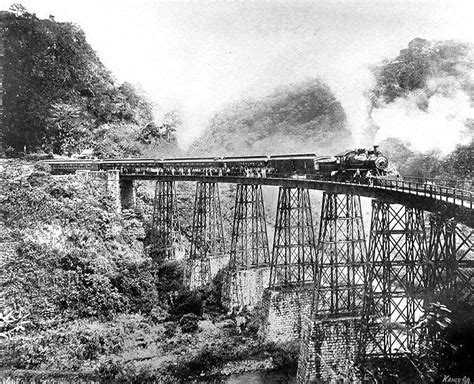 The Original 1872 Metlac Bridge Was The Most Famous Railway Bridge In