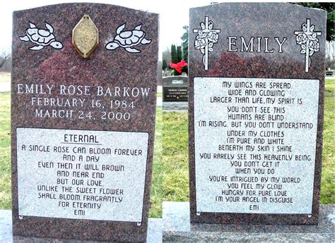 The Real Emily Rose Gravesite