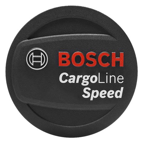 Bosch Tapa Del Logotipo Cargo Speed Line Bdu Xx Negro Bike