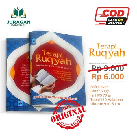 Jual Terapi Ruqyah Menurut Al Quran Dan As Sunnah Saku Pustaka Arafah